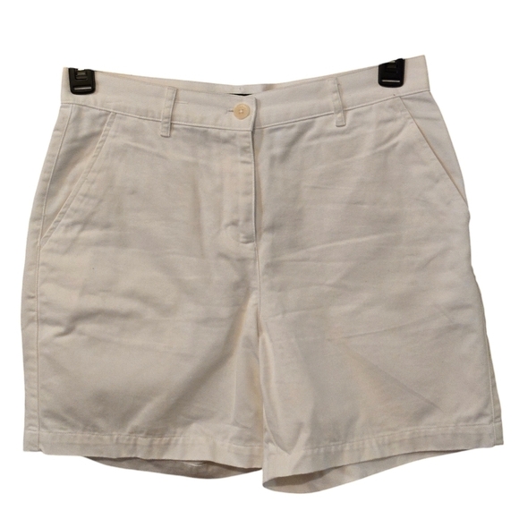 Lauren Ralph Lauren Pants - Lauren Ralph Lauren Khaki Chino Shorts Midrise Women size 6P